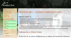 Desktop Screenshot of paradiscojena.de