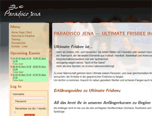 Tablet Screenshot of paradiscojena.de